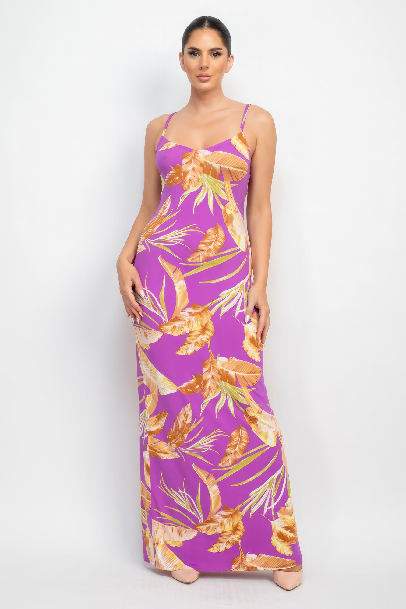 Palm Breeze Maxi Dress