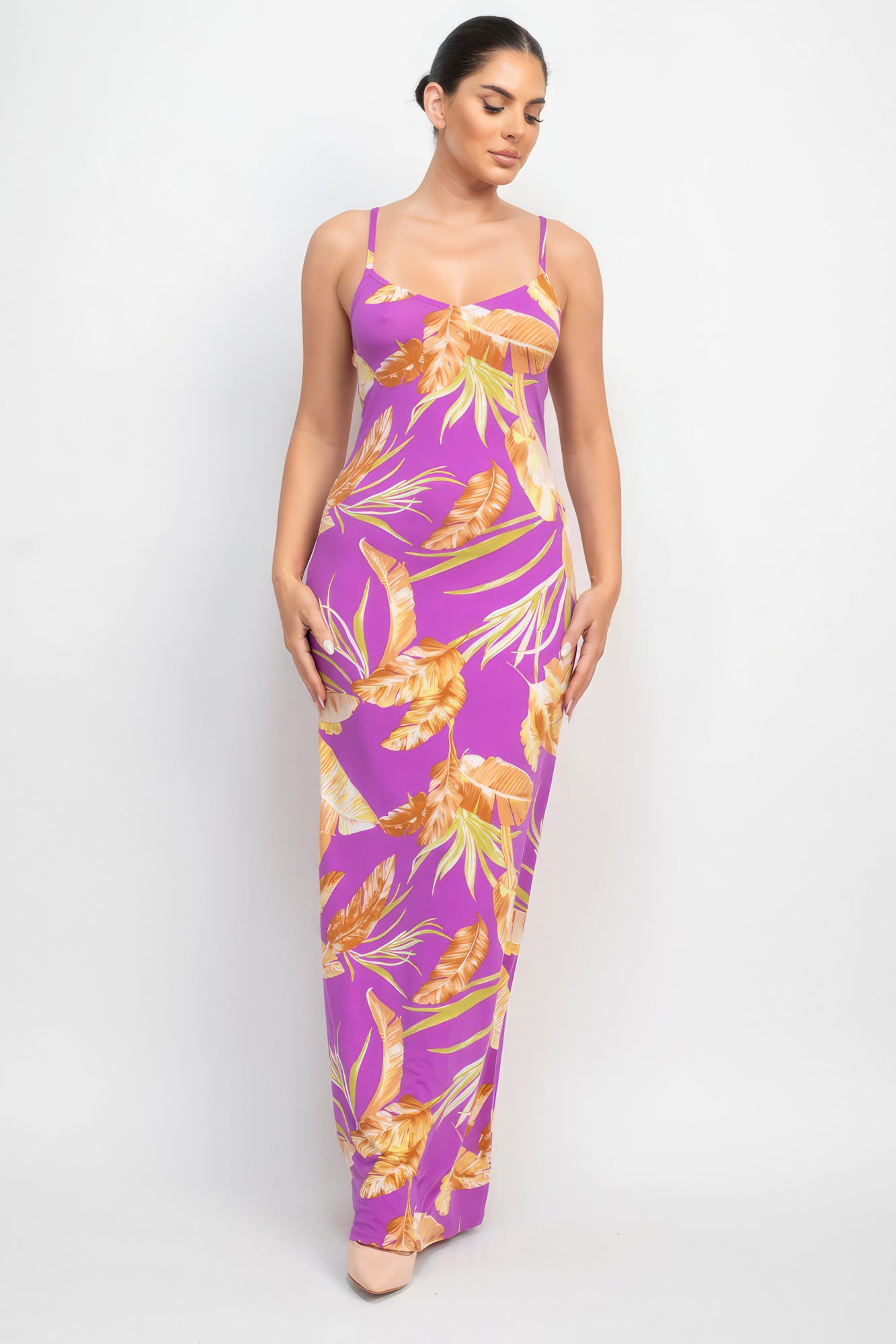 Palm Breeze Maxi Dress