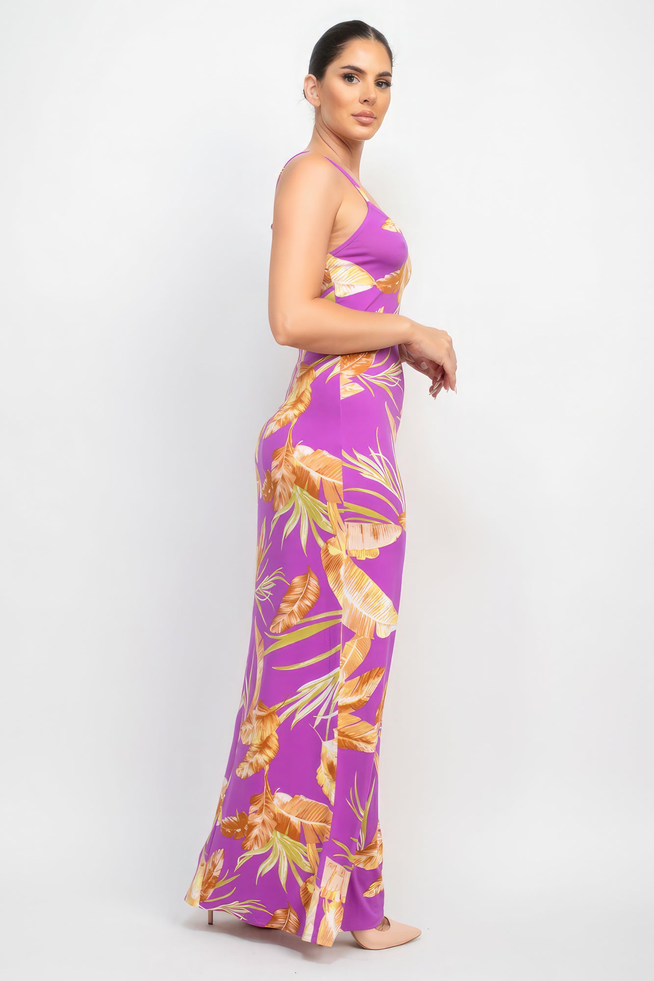 Palm Breeze Maxi Dress