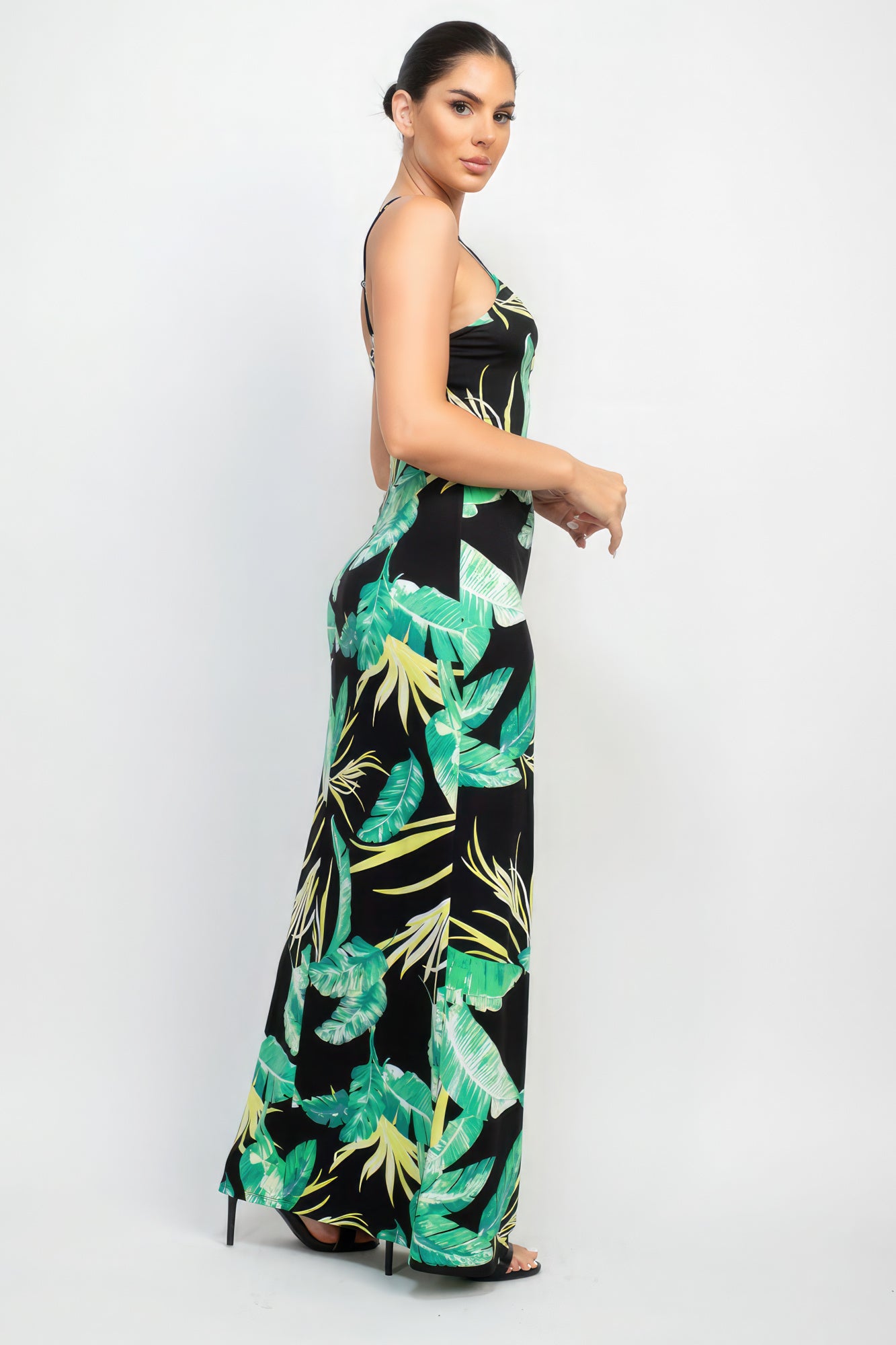 Palm Breeze Maxi Dress